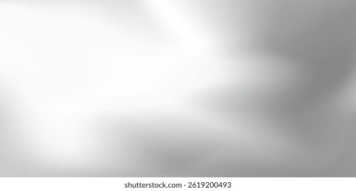 Fondo Abstractas de la hoja de plata del cromo con la superficie del gradiente de la textura del espejo del metal Arte abstracto simple moderno