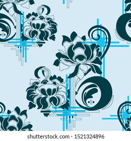 abstract chryshanthemums flower for background and texture