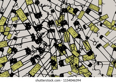 Abstract cigarette. For web page, wallpaper, graphic design, catalog, texture or background. Vector artwork.