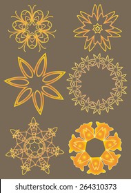 abstract circle art