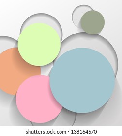 Abstract circle background.