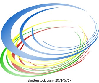 Abstract circle background