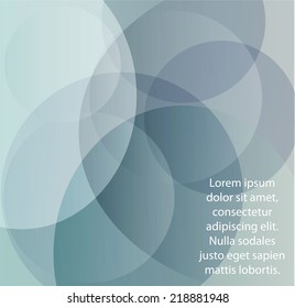 Abstract circle background