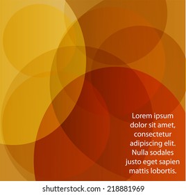 Abstract circle background