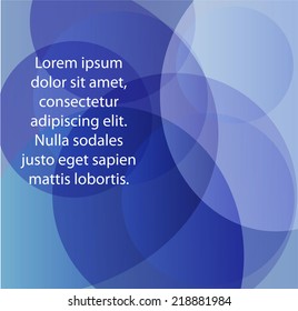 Abstract circle background