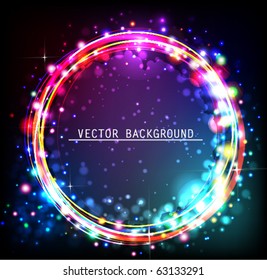 Abstract Circle Background.