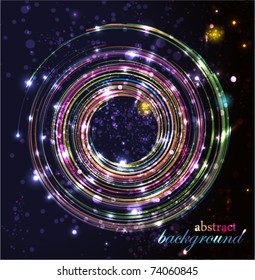 Abstract circle background.