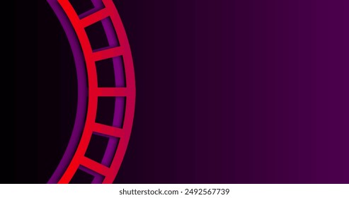 abstract circle background 4k design