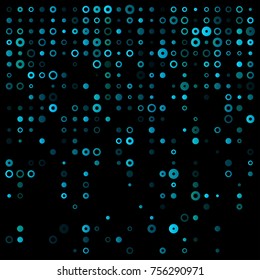 abstract circle background  beautiful wallpaper glow on black 