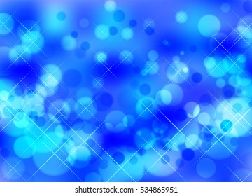 abstract circle background blue