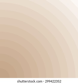 Abstract circle background with brown color tone and have space, vector illustration