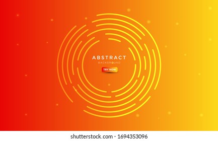abstract circle background, colorful creative digital background, modern landing page concept vector.