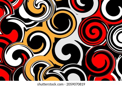 Abstract circle background. Cool background design for posters