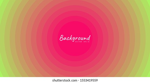 Abstract circle background. Creative round colorful. Trendy gradient composition. illustration - Vector