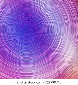 Abstract circle background. The energy flow tunnel, annual rings. Meditative backdrop, colorful rainbow concept. Neon pastel colors