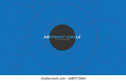 Abstract Circle background. Abstract futuristic art wallpaper. Vector illustration.