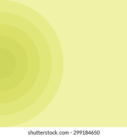 Abstract circle background with green color tone and have space, vector illustration