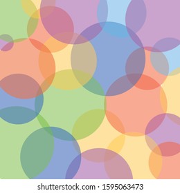 Abstract Circle Background Illustration Vector Template