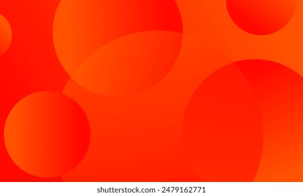 abstract circle background, orange red gradient, vector design. template for poster, banner, brochure, flyer, card, book cover, wallpaper, web, backdrop