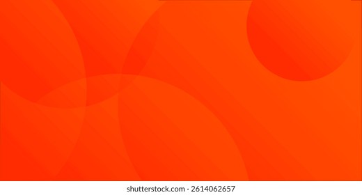 abstract circle background, orange red gradient, vector design. template for poster, banner, brochure, flyer, card, book cover, wallpaper, web, backdrop