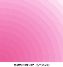 Abstract circle background with pink color tone and have space, vector illustration