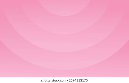Abstract circle background with pink gradient color tone and have space, vector illustration