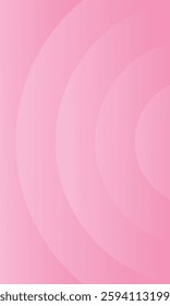 Abstract circle background with pink gradient color tone and have space, vector illustration