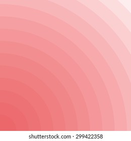 Abstract circle background with red color tone and have space, vector illustration