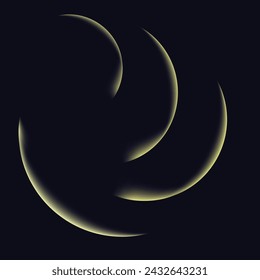 abstract circle background sage yellow gradiant illustration. sage yellow color gradiant background.
