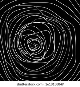 abstract circle background with a spiral.