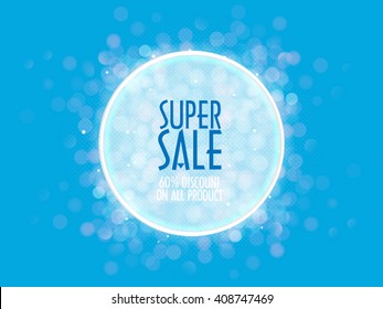 Abstract Circle background. Super Sale background. abstract background with circle Vector illustration.