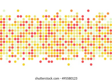 Abstract circle background. Vector background.