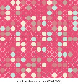 Abstract circle background. Vector background.