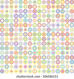 Abstract circle background. Vector background.