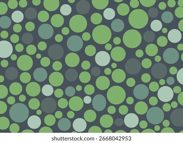 Abstract circle background vector design with natural colors.