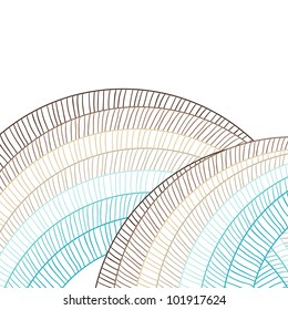 Abstract circle background. Vector element for design.