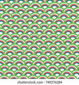 Abstract circle background Vector illustration