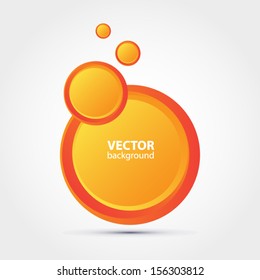 Abstract circle banner