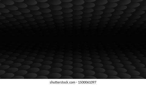 Abstract. Circle black background. light and shadow. copy space .Vector.
