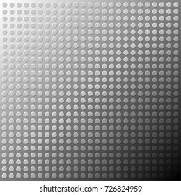 abstract circle blank texture white and gray tone vector background, wave overlapping with shadow modern concept