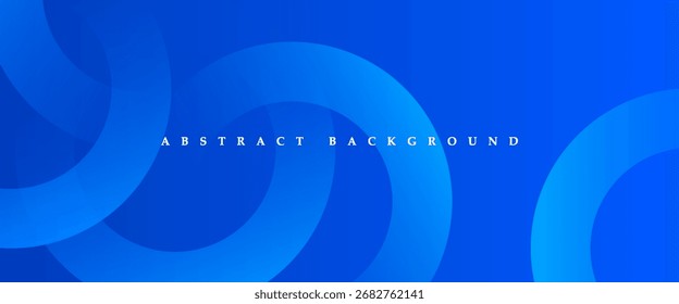 Fondo azul del círculo abstracto. Fondo del círculo superpuesto.