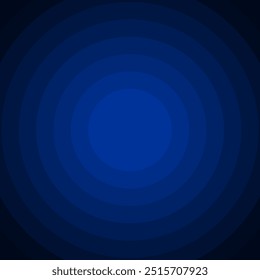Abstract Circle Blue Color Background