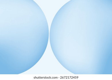 Círculo Abstractas Vector de Fondo de pantalla de escritorio degradado azul blanco. Gradiente monótono azul blanco Fondo de tecnología digital. Vector de fondo de Fondo de pantalla de escritorio de gradiente blanco azul Abstractas de forma circular