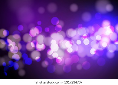 Abstract Circle blurred, Bokeh lights and glitter background Vector