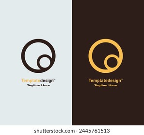 abstract circle business logo. abstract circle logo.