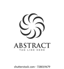 abstract circle business logo  template
