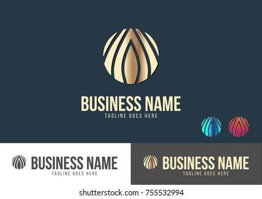 Abstract Circle Business Logo Template Design Vector