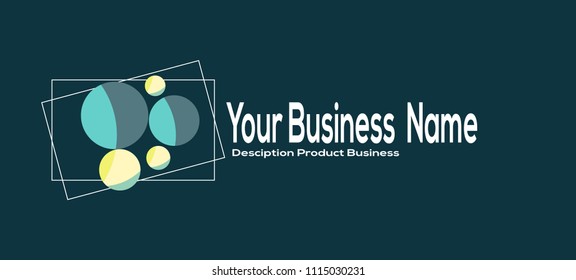 Abstract Circle Business logo vector ilustration. Put your business name