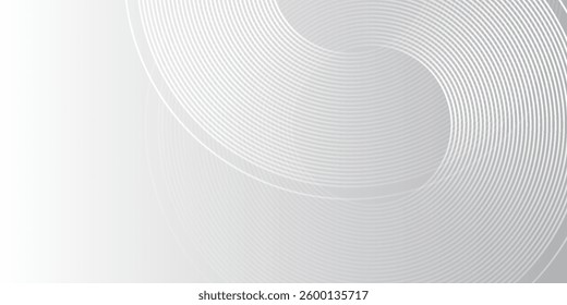 Abstract circle and clean light box space vector design background simple art modern abstract