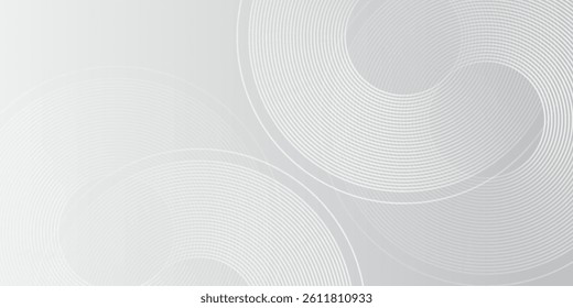 Abstract circle and clean light box space vector design background abstract
